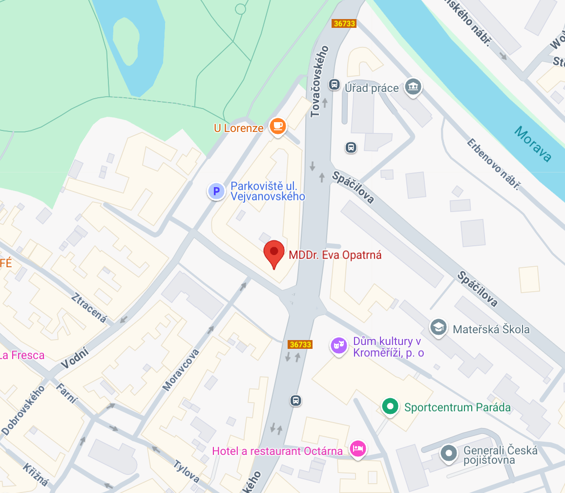 <p style='text-align: start;'>Komenského náměstí 370/10</p><p style='text-align: start;'>Kroměříž</p>